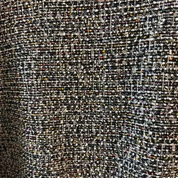 So Good for Life Sleeveless A-Line Flounce Dress in Black Multi, Size M - Picture 3 of 5